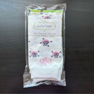 BabyLegs Leg Warmers Pirate Skulls